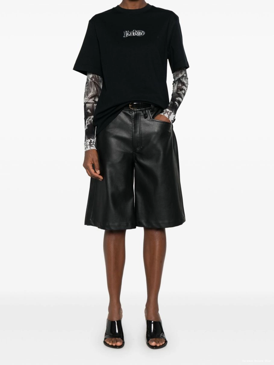 Affordable T-shirt flocked-logo Versace Women 0504